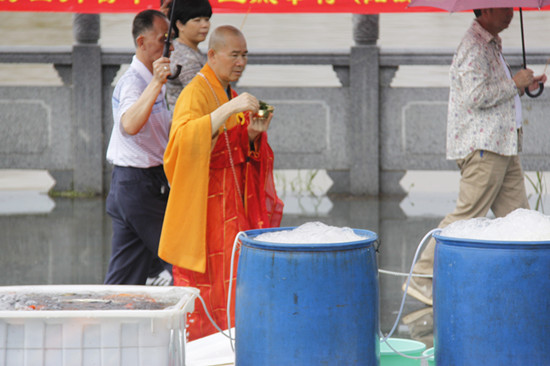 2013年5月19日放生 